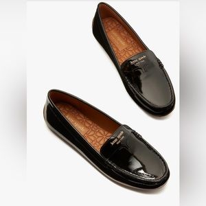 Kate Spade Deck Patent Moccasins; Black; NWT/Box; Never been worn; Size: 7